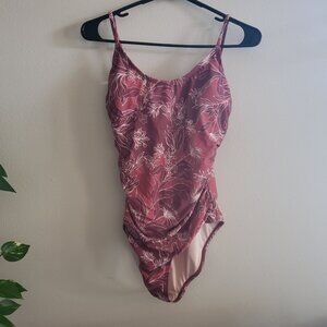 Cupshe Reddish Brown One-Piece Medium